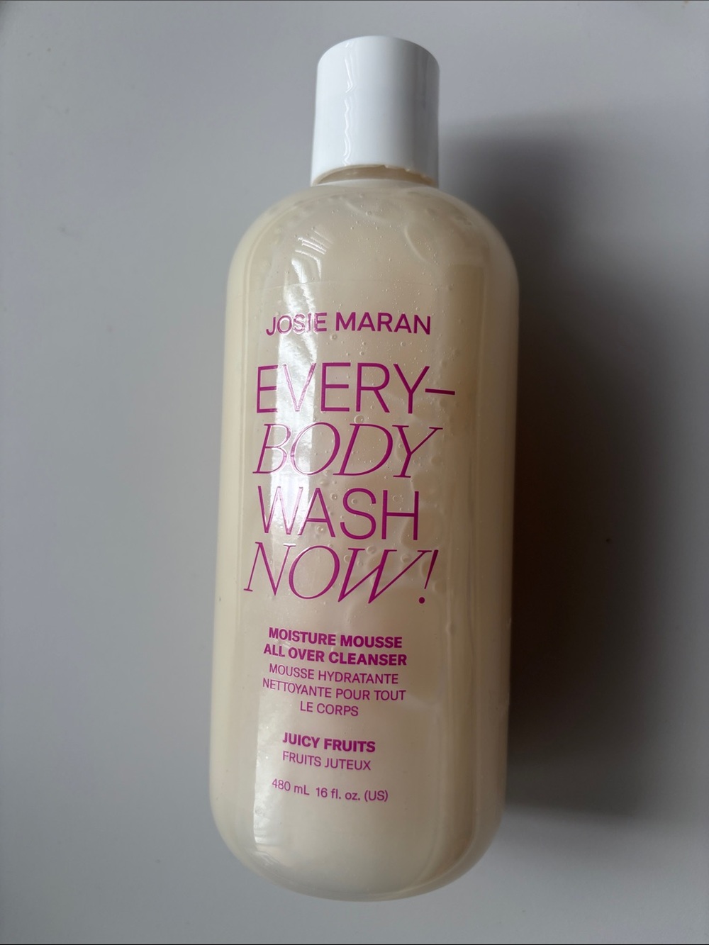 Josie Maran EveryBODY Wash Now! Argan Body Cleanser Wash Juicy Fruits NEW